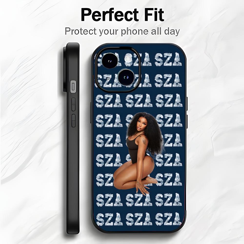Soulful R&B American Singer S-SZA Phone Case Phone Case Trend Soft Packaging Lightweight For iPhone17 16 15 14 ProMax