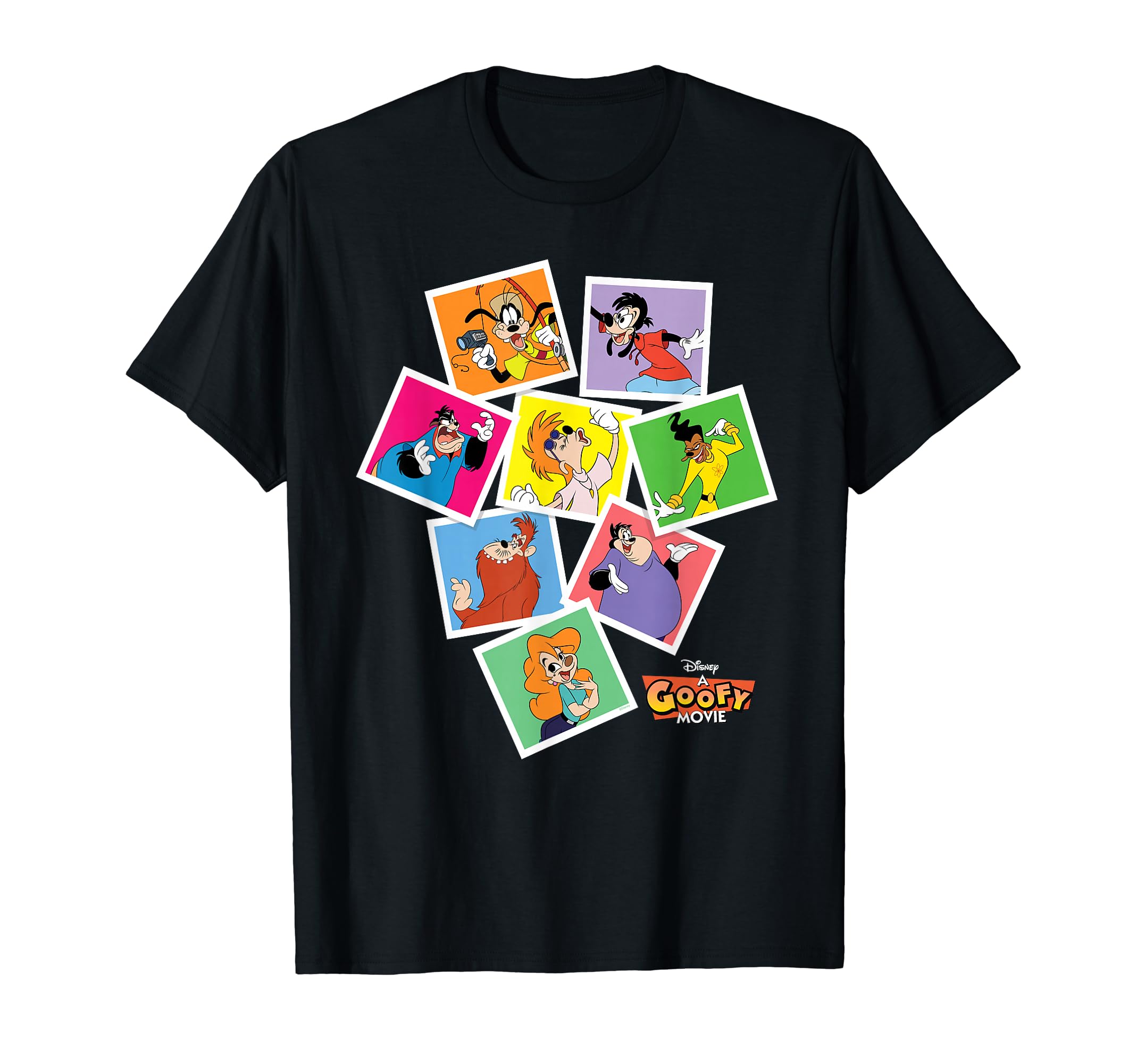 

Disney A Goofy Movie 30th Anniversary Character Photo T-Shirt