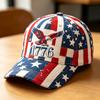Anniversary American Independence D Digital Printed Baseball Cap Men's Vintage Floral Shade Cap