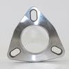 Flange universal de aço inoxidável 304 51mm soldado 3 furos flange móvel Usado para tubos de escape de automóveis