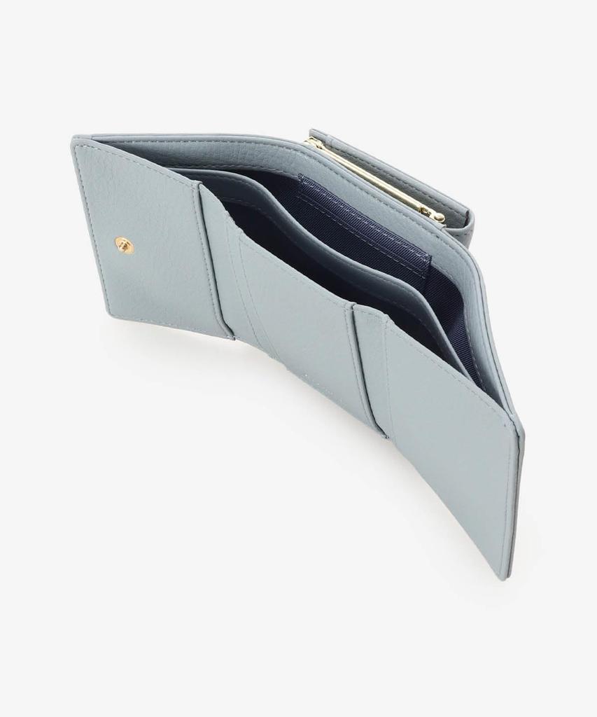 Folding Wallet Studded Line Folding Wallet Dull Blue [Samantha Vega] Wallet/Mini Women's