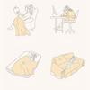 High-End Fishbone Patterned Plush Sofa Towel Anti-Slip Protection Couch Covers For Living Room Anti-Scratch Furniture Slipcover