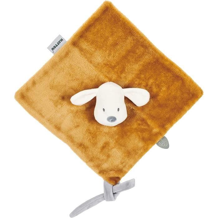 Doudou - Nattou - Chien Caramel Charlie - 20 Cm - Bébé Mixte