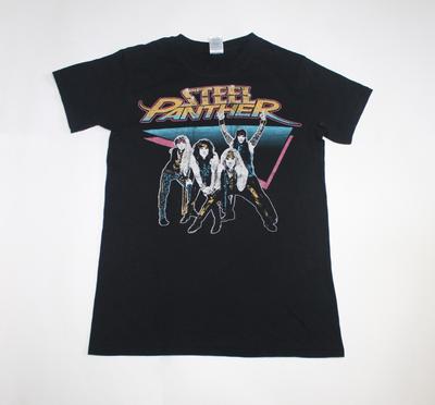New Steel Panther Shirt UK & European Tour 2015 Glam Metal Band Shirt Men's Tee S