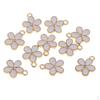 10 Colorful Flower Charm Pendants for Jewelry Making Crafts Small Bulk Charms Necklace Bracelet