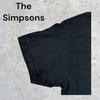 [USED] The Simpsons Halloween Skull T-Shirt, Size L, Black