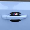 4PCS Car Door Handle Protection Sticker Emblem Car Decoration Styling For BMW M E34 E36 E60 E90 E46 E39 E70 F10 F20 F30 X5 X6 X1 M3 M5 M6 E71 F01 F02