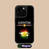 Kurdistan Flag Matte Surface Magsafe Mobile Phone Case for iPhone 17 16 15 14 13 12 11 Air Pro Max Plus Colorful Cover