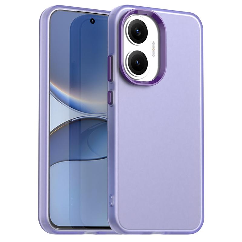 Anti-Drop Candy Color Case For Xiaomi Poco F7 Matte PC Transparent Back Case For Poco F7 Pro F7 Ultra Cover For Poco F7 Case