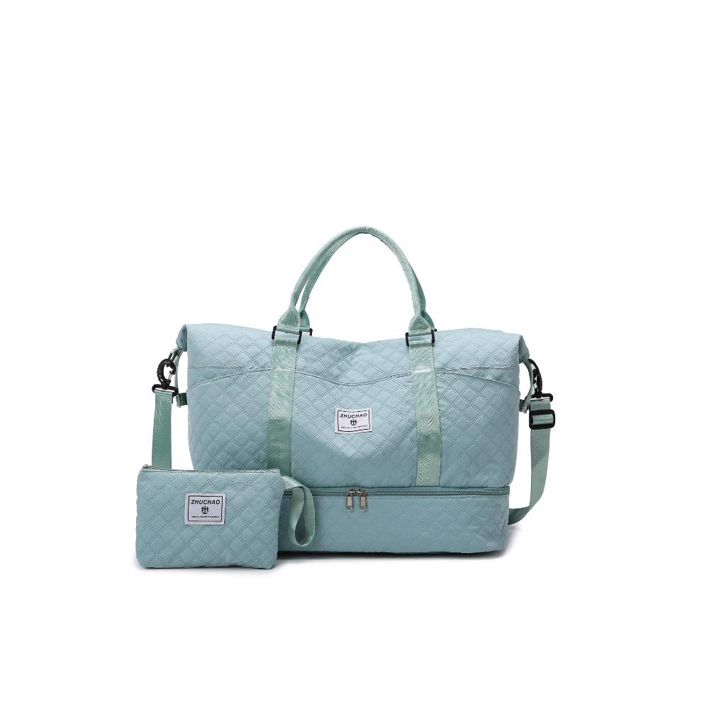 

New shoulder fitness bag portable leisure travel yoga bag short business trip can be stored travel bag Set світло-зелений колір