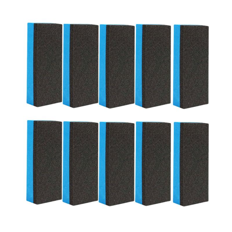

10/20/30 шт. Автомобильный керамический аппликатор для покрытия губкой, стеклянный нано-воск, губки, синяя квадратная губка и тряпка, чистящие принадлежности