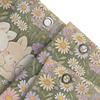Chic Bunny Flower Shower Curtain For Home Decor - Cute Cartoon Design Waterproof Bathroom Mat For Kids And Adultsrustproofhooks