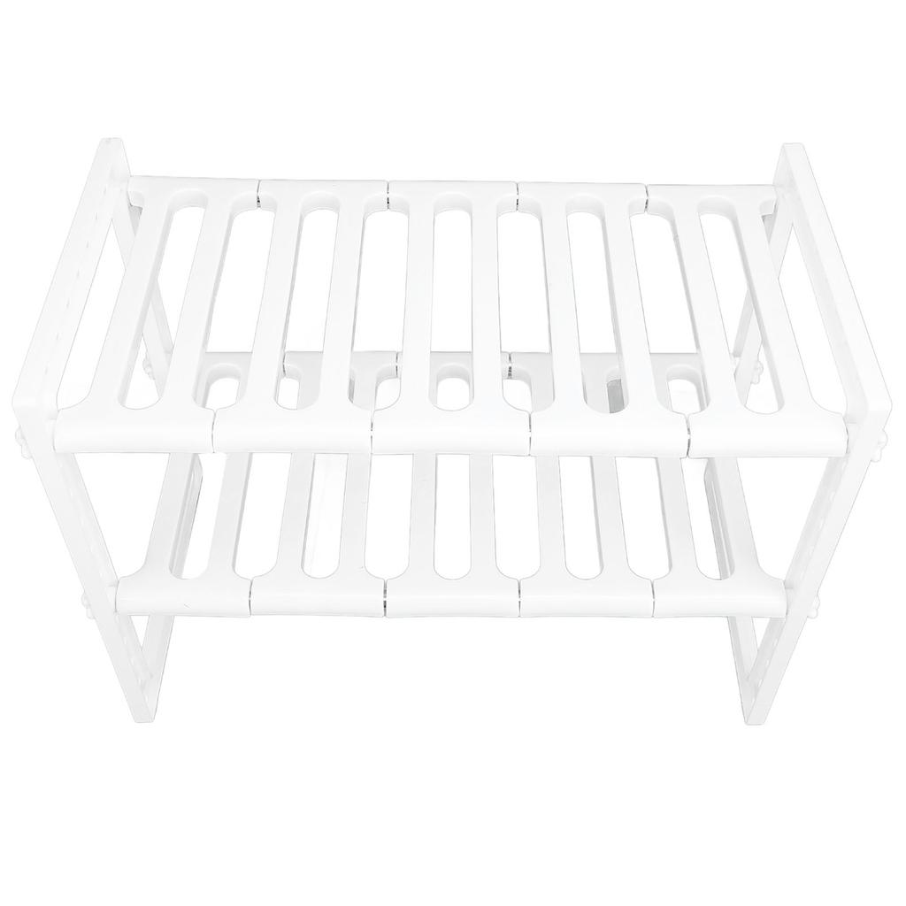Under Sink   2 Tiers Multifunctional Stretchable Large Capacity Under Counter Storage