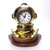 15.24 Cm Diving Helmet Clock, US Navy Mark, Nautical Diving Helmet, Scuba Diving Helmet