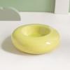 Hoki HQ-094 Sicher Umweltfreundlich Rund Keramik Katze & Hund Futter Napf Massiv Modern Wasserdicht Leicht zu Reinigen Donut Form