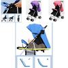 Lightweight Versatile Baby Stroller For Easy Travel Comfortable Seating And Lying Options