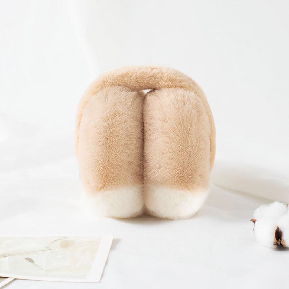 Soft Plush Ear Warmer Plush Material Ear Cover Fashion Ear Muffs  Cold Weather