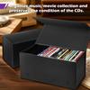 CD Storage Box, CD Holder Store 30 Jewel Cases, Disc Holder Media Storage Organizer