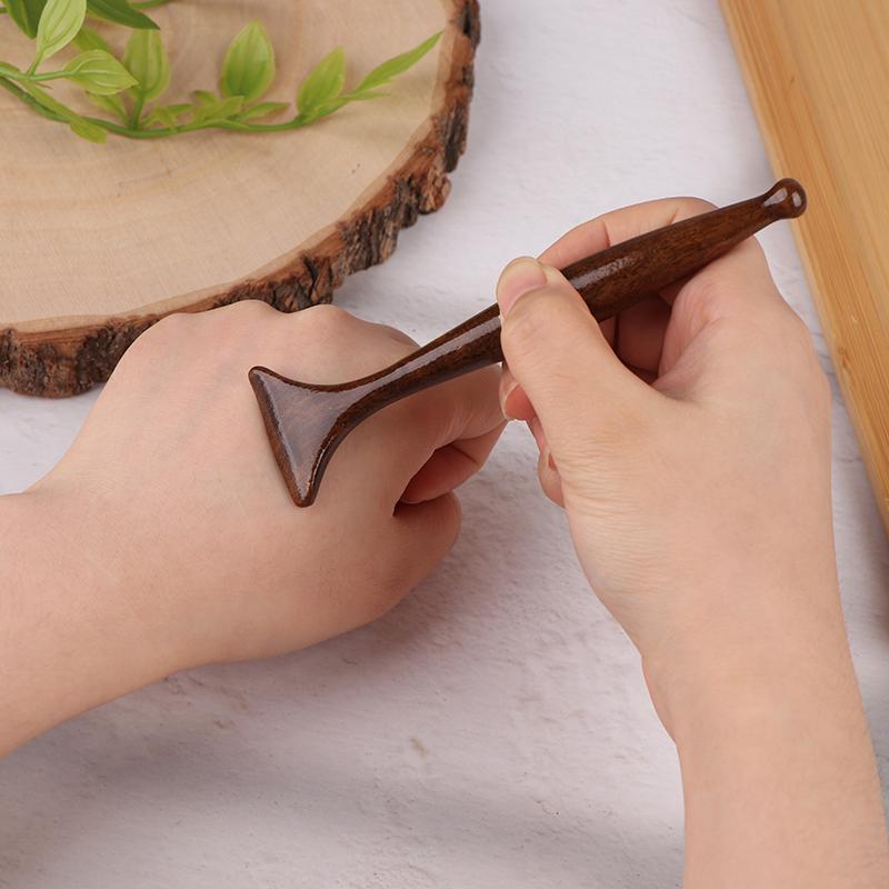 Gesundheitspflege Sandelholz Gua Sha Brett Stick Therapie Massagestab Lymphdrainage Massage Schaben Zur Entspannung Und Erholung