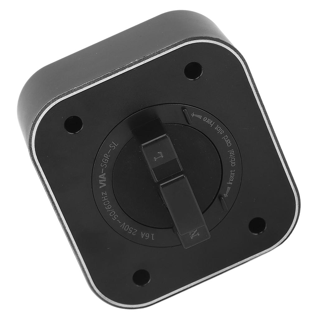 Square Track Adapter Multifunctional Cordless Power Extension Outlet Surface Mounting 250V 16A