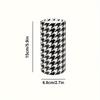 1pc Add A Touch of Style To Your Car with This Cute Black and White Car Tissue Box!