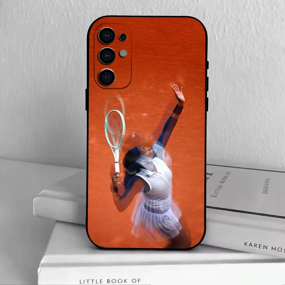 

C-Coco Gauff Phone Case For Samsung S25,S24,S21,S22,S23,S30,Ultra,S20,Plus,Fe,Soft Silicone Black Cover Samsung S26ULTRA
