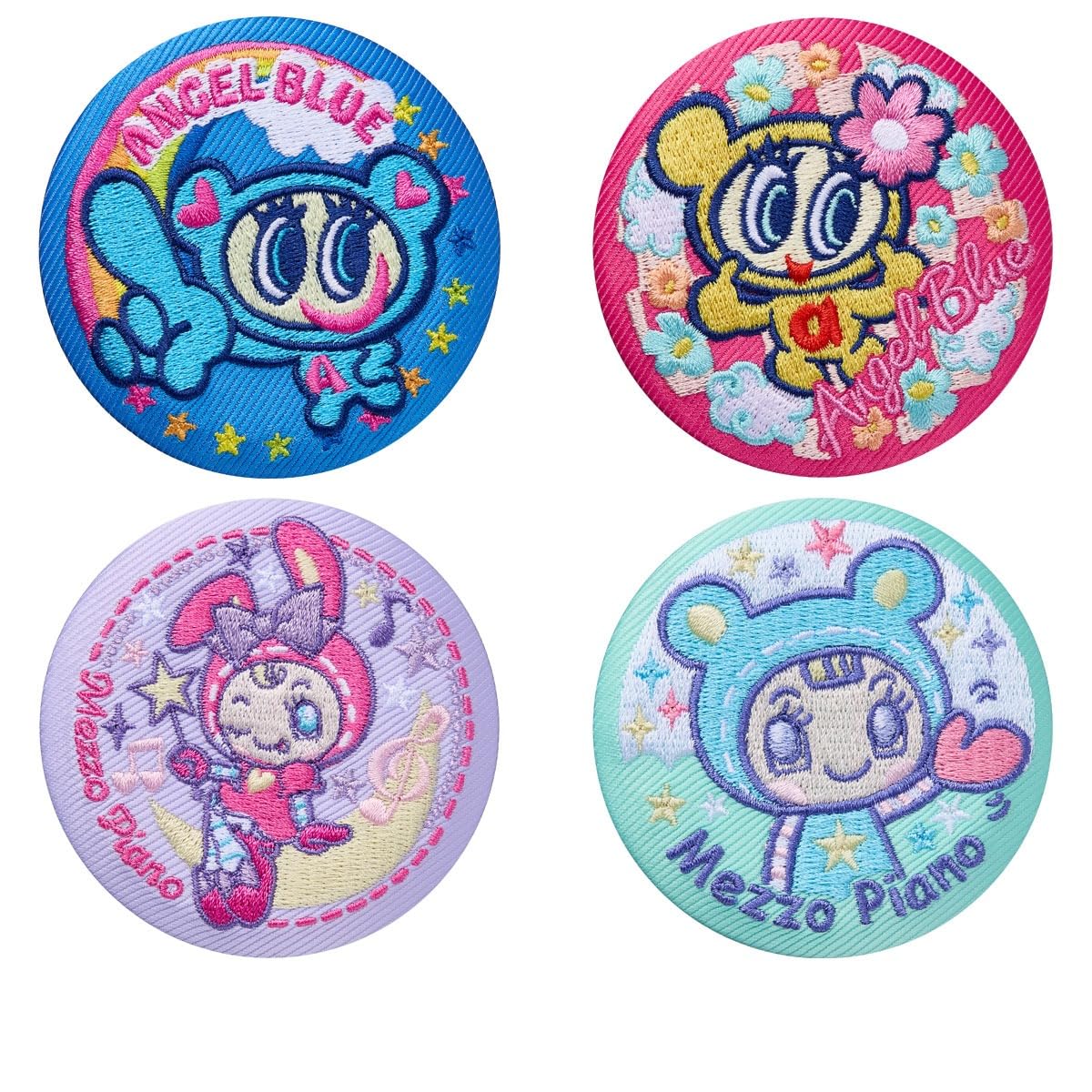 BANDAI Narumiya Characters Embroidered Can Badge Biscuit Biscuit Candy Toy Set of [Box 12]
