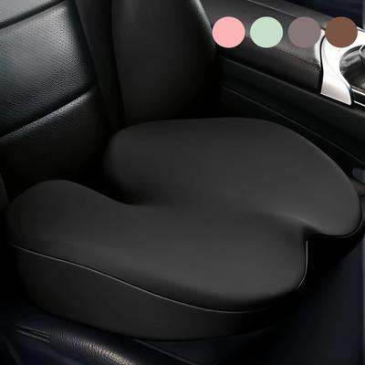 Memory Foam Car Seat Booster, Height Elevator Pad, Breathable Portable Car Seat Cushion, Fatigue Relief, All-Season, Multi-S