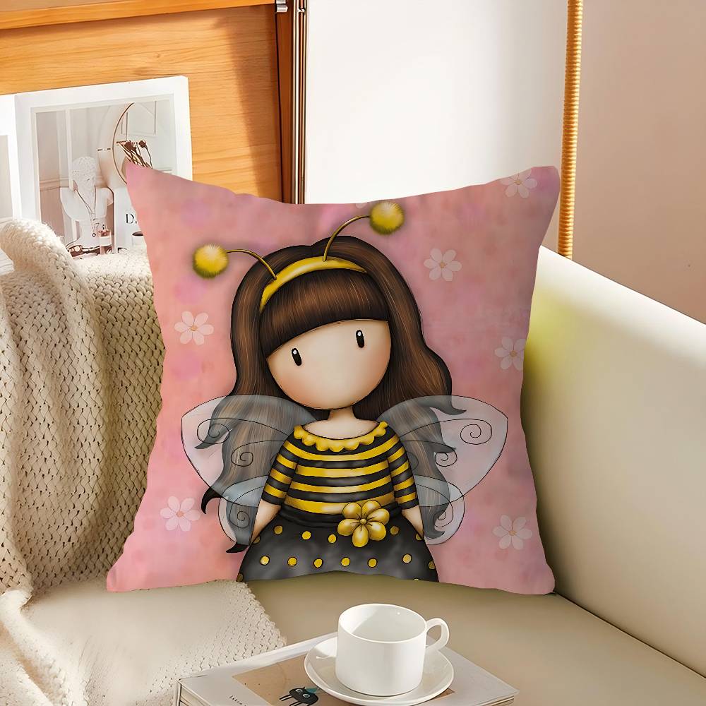 Наволочки Santoro-Gorjuss Домашнее постельное белье Декоративная наволочка Свадебная Супермягкая наволочка 16x16Inch