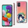 Genshin Impact Game For Samsung Galaxy A51 Clear Phone Case A71 A21S A12 A11 A31 A52 A41 A32 A23 A33 A53 A73 A03S A13 5G Cover