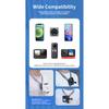 TELESIN Silicone Neck Hold Mount for GoPro Hero 13 12 11 10 9 8 Insta360 DJI Osmo Action Smartphone Magnetic Action Accessories