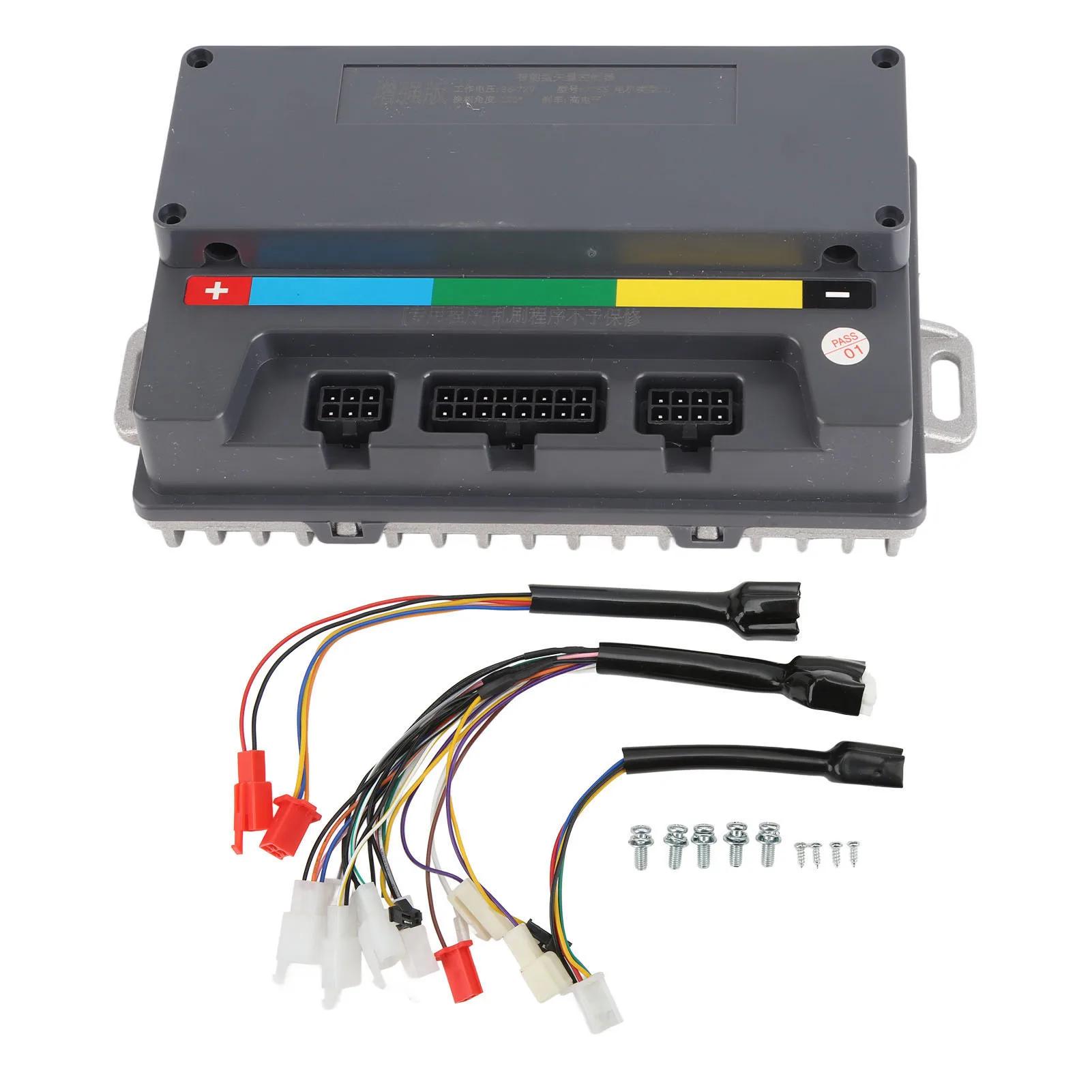 

3960W Electric Motorcycle Motor Controller Kit EM50SP for VOTOL ECU Sine Controller IP67 Water Resistant PC Programmable чорний
