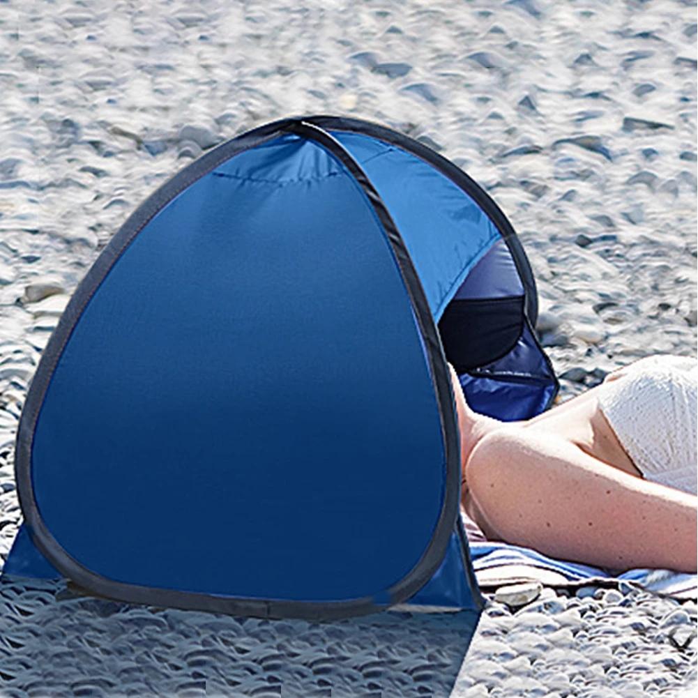 Quick Automatic Opening Beach Tent Sun Shelter Uv-Protective Tent Shade Lightwight Pop Up Open For Outdoor Camping Fishing