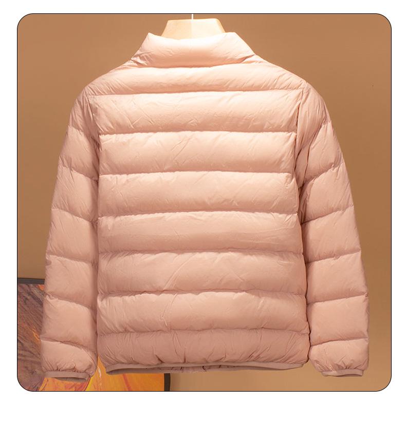 2025 Kids' Autumn-Winter Lightweight Down Short Jacket - Stand-Up Collar, Warm for Boys & Girls