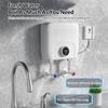Mini Electric Tankless Water Heater 6500W 220V Constant Temperature Instant Hot Water Heater with Remote Control