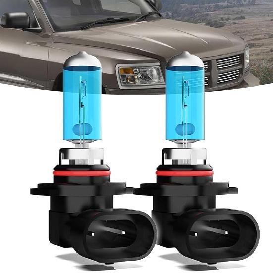 Halogen Headlights Fit For Dodge Dakota 1997-2004 Headlight Bulbs,9007/HB5 High/Low Beam + 880/881/H27 Fog Light Bright Light Combo,Plug And