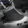 Oberer Wildleder-Aufkleber für Fiat 500 Abarth 595/695 2016-2025 LHD RHD Auto Anti-Kick-Pad unter dem Schalthebel Innenverkleidungszubehör