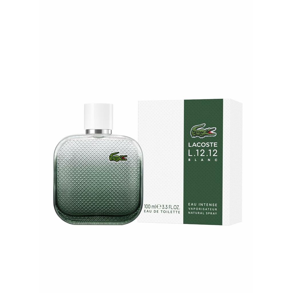 Lacoste L.12.12 Blanc Intense, Eau De Toilette, For Men, 100 Ml