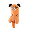 Durable Braided Cotton Rope Dog Chew Toy for Puppy Teeth Cleaning 1Pcs Safe Carrot Design Pet Bite Resistant Molar Chew Toys