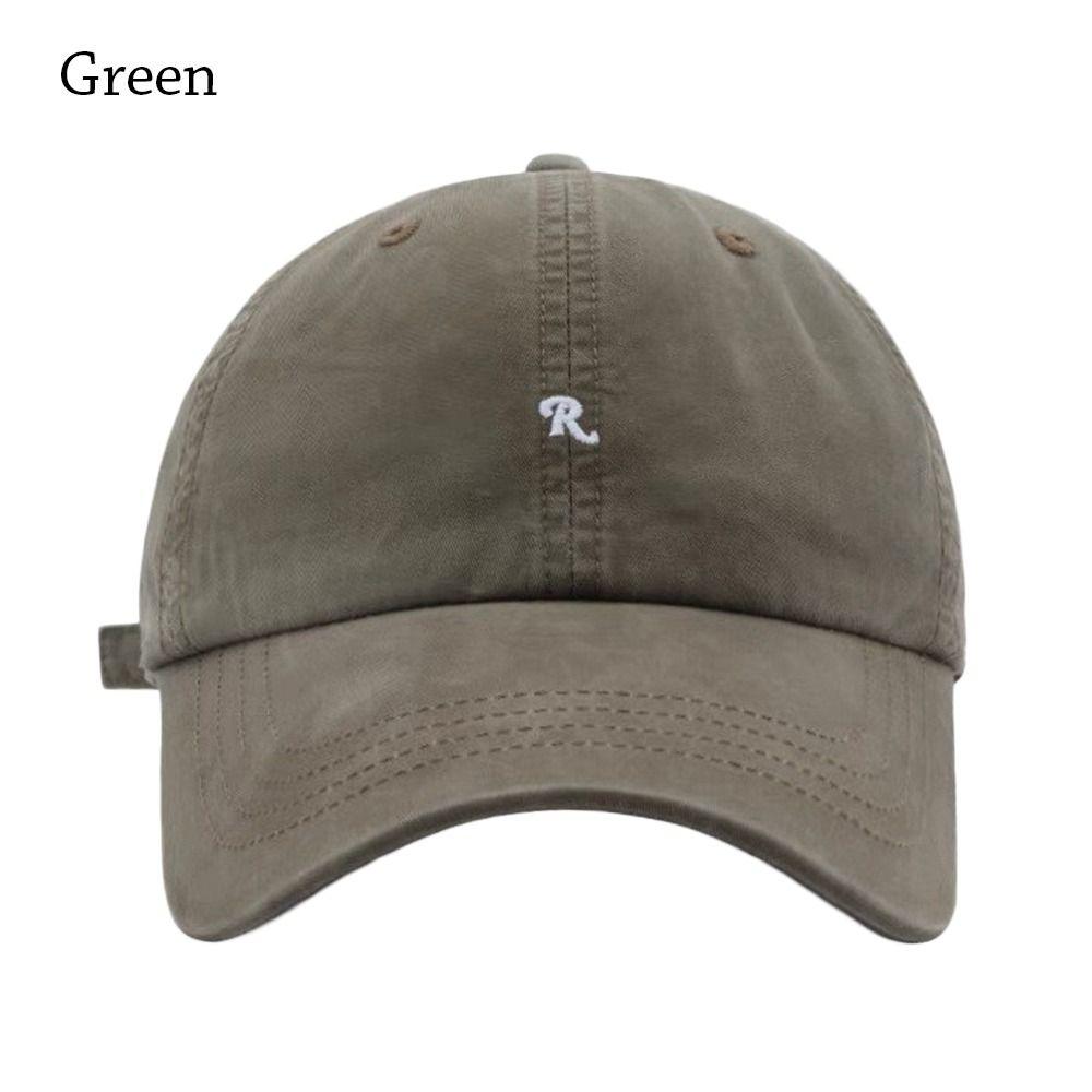 Adjustable Snapback Hat Embroidery Sun Visors Casual Peaked Hat  for Men Women