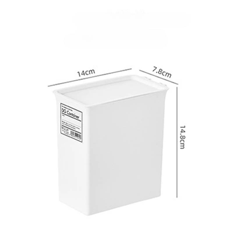 Washing Powder Storage Box, Storage Box Size with Lid, Classified Japanese Plastic Bucket Can