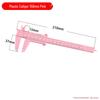 Mini Dual Scale Vernier Caliper 80-150mm for Jewelry and Wenwan, Plastic Measuring Tool