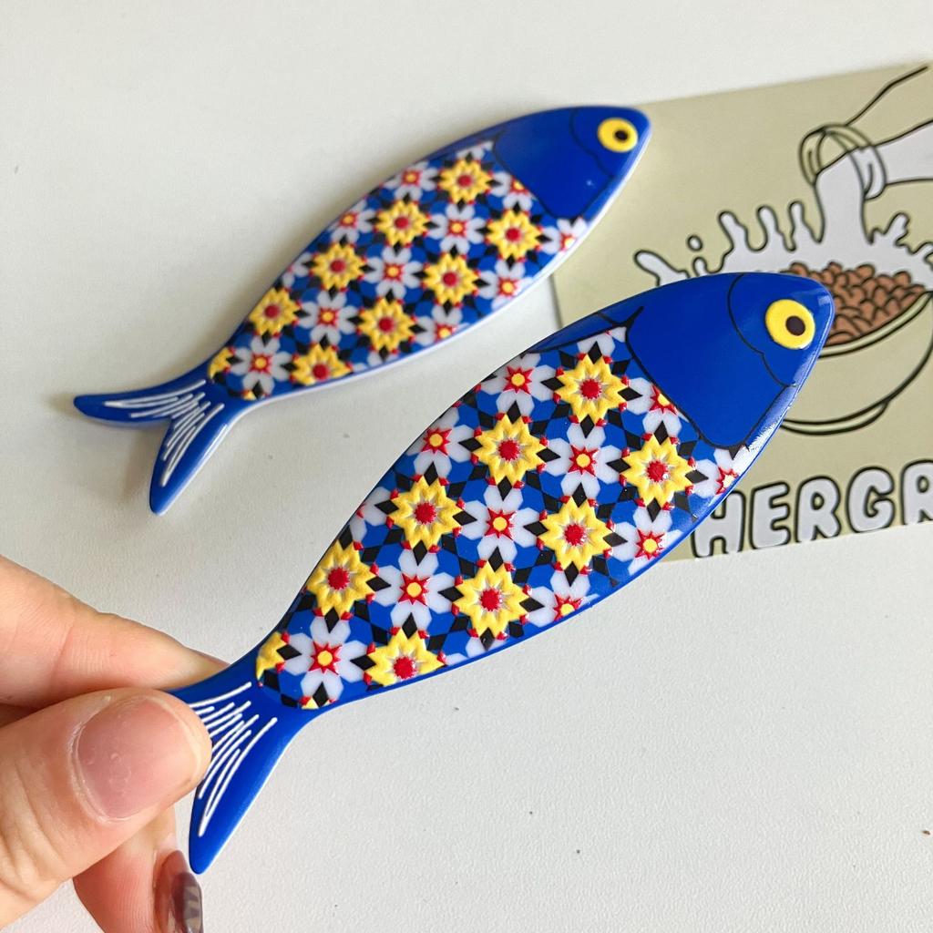 Home Decor Resin Fat Headed Fish Bottle Opener Creative Portable Refrigerator Sticker DIY Cute Fridge Magnet Locker Cabinet