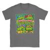 Mens TShirt Ninja Turtles Paneled Characters Vintage Pure Cotton Tee Shirt Short Sleeve  T Shirts Crew Neck Clothes Gift Idea