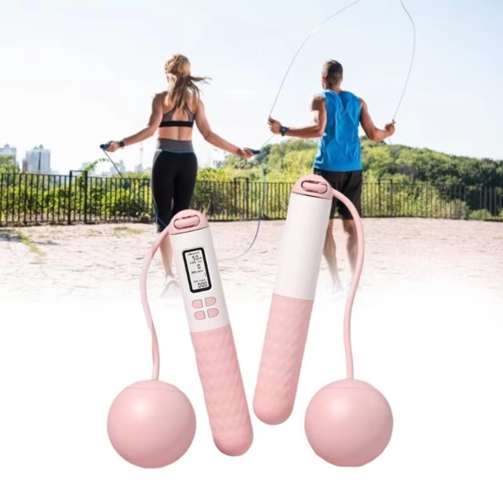 With Counter Ropeless Jump Rope Anti-Skid Digital Skip Rope Counting Skipping Rope  Children