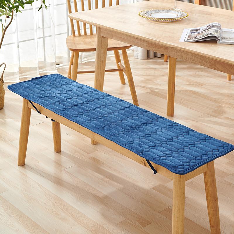 

Summer Thin Long Bench Cushion Restaurant Home Dining Room Bench Pad Mahogany Bench Cushion Solid Wood Sofa Card Seat Cushion 30x100cm