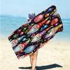 1Pc Christmas Gnome Snow Beach Towel Microfiber Beach Towel Thin Absorbent For Beach Swimming Yoga Bath Sports