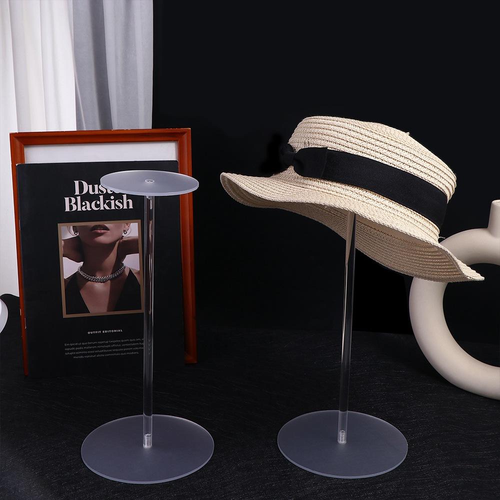 

Ornament Display Rack Hat Display Stand Cap Holder Baseball Hat Display Stand Wig Display Rack A