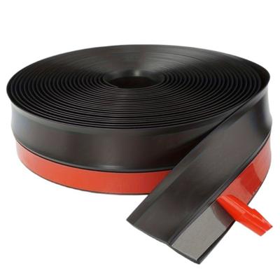 100CM Garage Door Sealing Strip Heavy Duty Self Adhesive Top and Sides Seal Insulation Easy Installation Weather Stripping