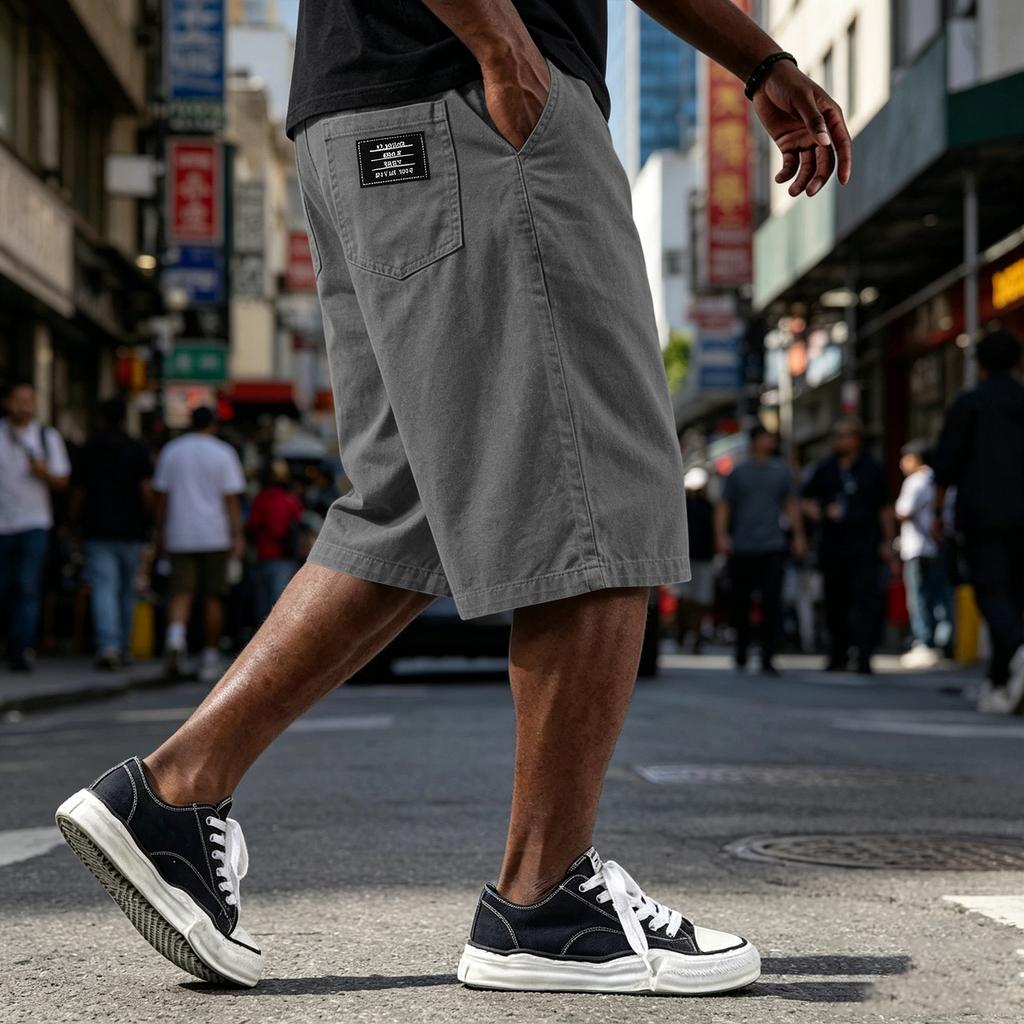 Men's Casual Loose Fit Shorts Lightweight Comfortable Summer Beach Shorts for Everyday Wear